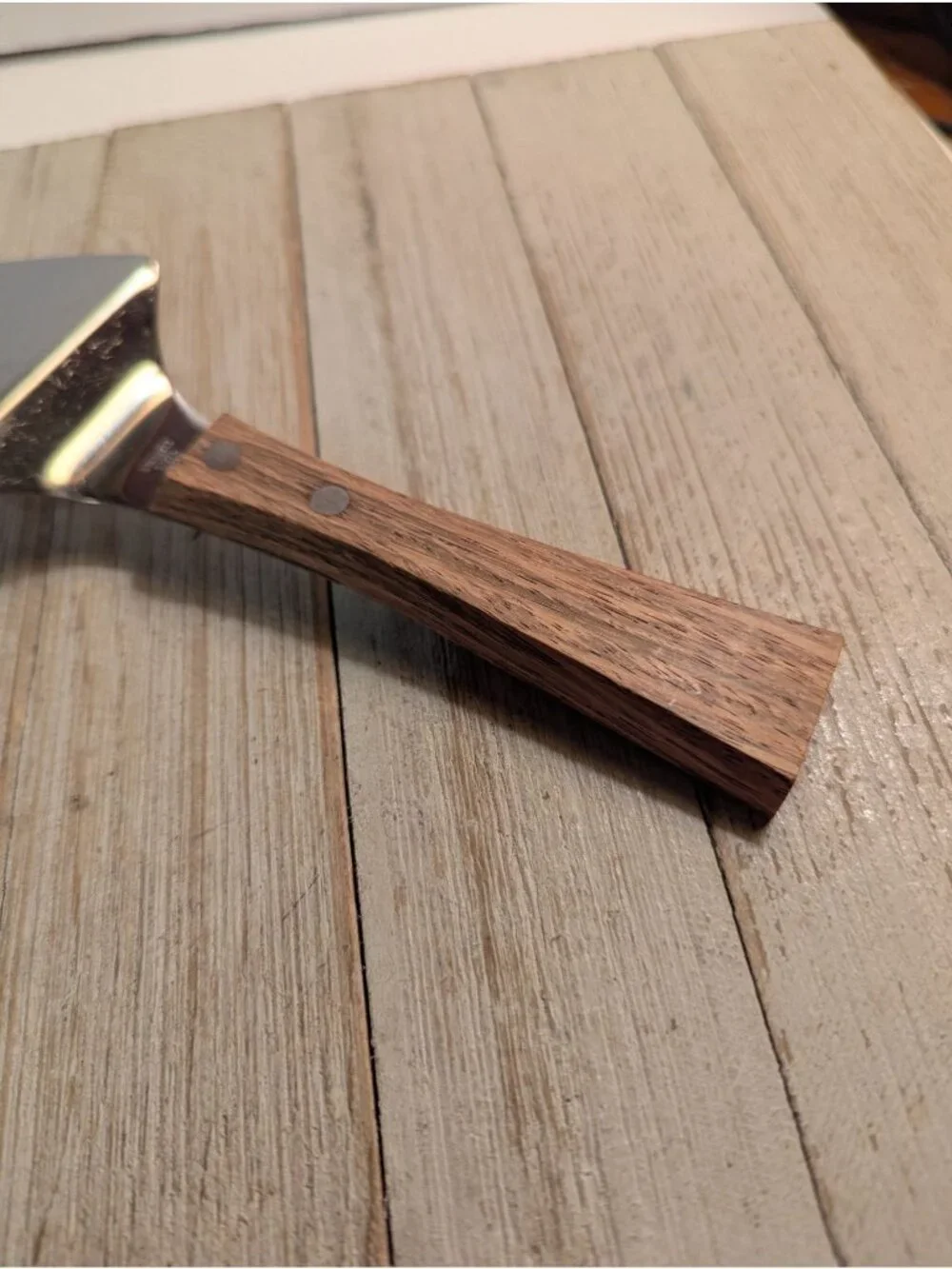 Stainless Steel Pie Serrated Spatula Server Wood Handle Unbranded Japan
